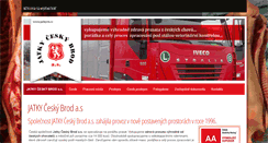 Desktop Screenshot of jatkycb.cz
